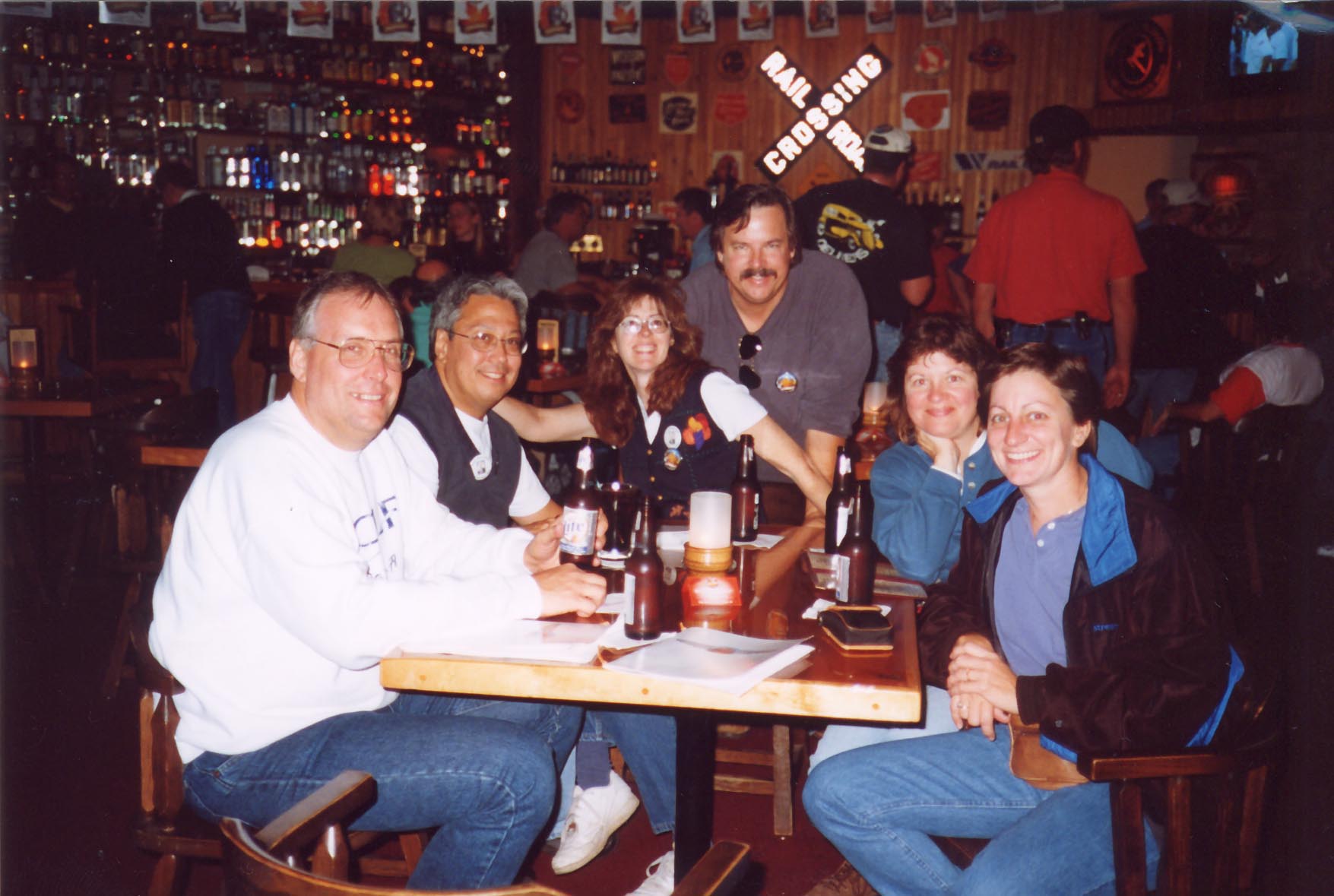 Ray, Charlie, Shelley, Glenn, Steph, Cindy