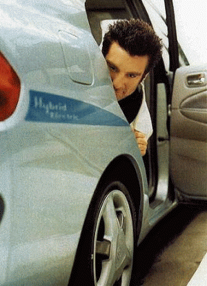 Mike in car
