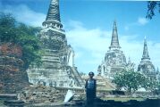 A famous ruin in Ayyuthaya, but I forgot its name