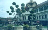 Magnificent architecture at the compound of the Royal Palace