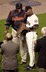 Ellis and McCovey with the Willie Mac Award