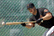 Kent practicing bunting