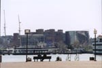 A quaint picture of the harbor that looks like one of those greeting cards that you never buy because they look too much like a quaint picture of the harbor.