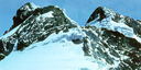 SNOWW CAPPED PEAKS OF THE RUWENZORI MOUNTAINS IN WESTERN UGANDA