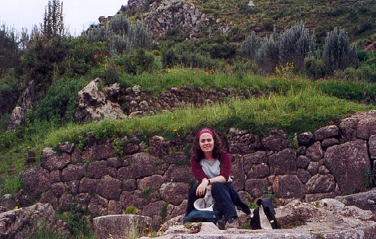 Yo en Tambomachay (Cuzco)