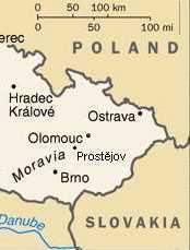 [Map of Czech Republic]