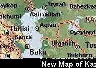 [Map of Present Kazakhstan]