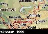 [Map of Present Kazakhstan]