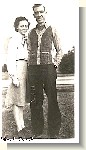 Grover and Annie taken while Grover on survivor's leave after the USS Atlanta was sunk