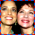 Sonia y Kim (si, tiene puesta peluca :P) en un desfile de ''House Of Field'' [14/02/2003]
