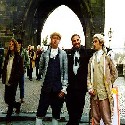 Me chillin' with Beethoven and Motzart in front of the famous St. Charles Bridge in Prague, Czech Republic