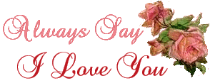 Always Say I Love You