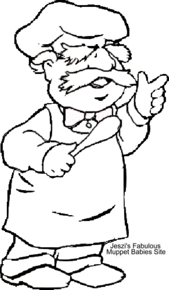 JFMBS-Muppet Colouring In
