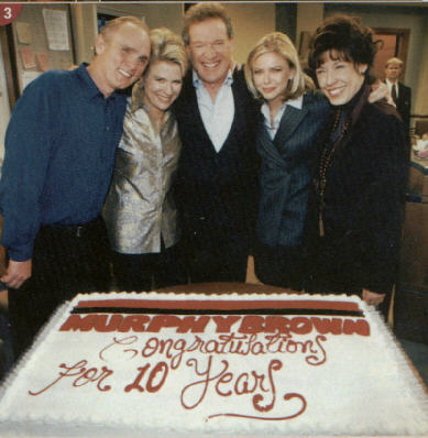 Murphy Brown cast
