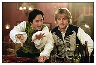 Chon Wang (Jackie Chan) and Roy O'Bannon (Owen Wilson)