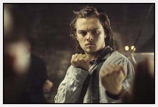 Amsterdam (Leonardo DiCaprio) ready for a fight!!