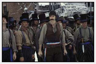 Bill The Butcher (Daniel Day Lewis) with a gang of Natives