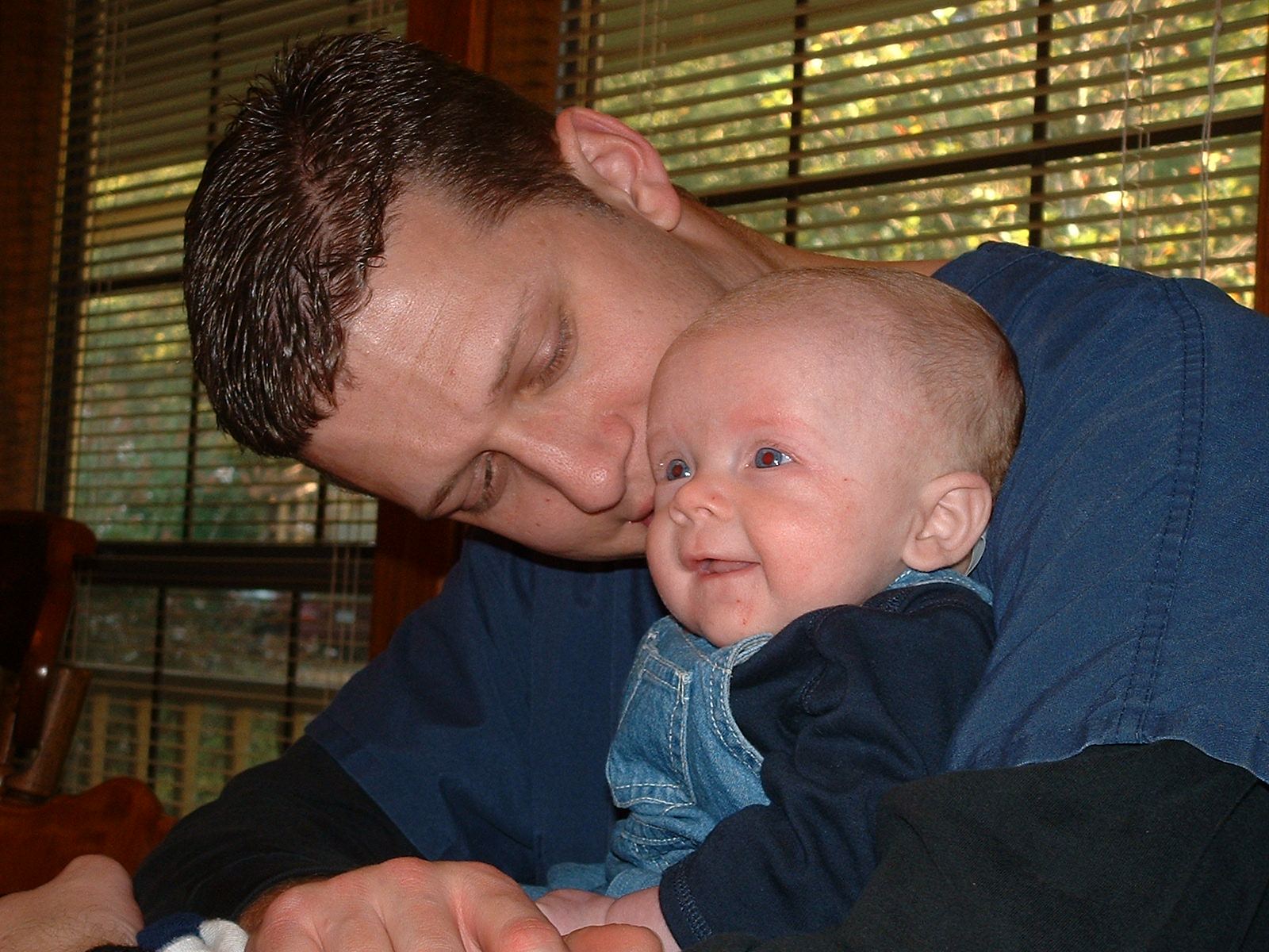 John Paul is laughing at his father's rapier wit....