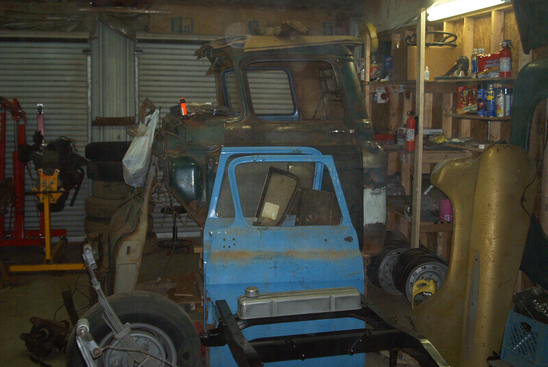 We have 11 fenders and 5 doors in the shop!