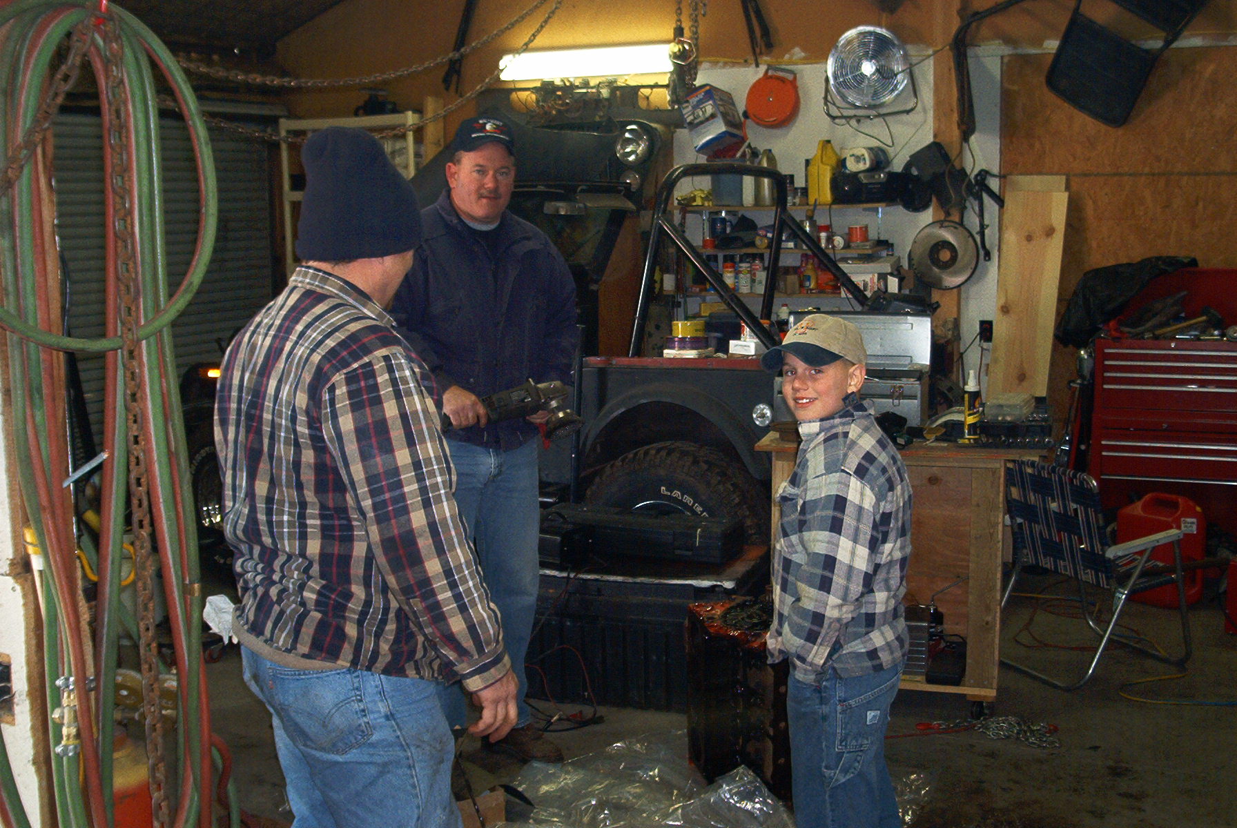 It was COLD in the shop onTHIS day.