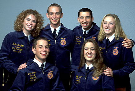 2001-2002 National FFA Officers