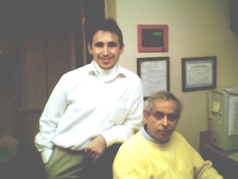 Nari and me in Middletown Ohio 2002