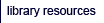 library resources