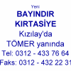 Bay�nd�r K�rtasiye K�z�lay'da T�mer Yan�nda