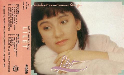 CLICK album cover for media player download of Lilet singing 'Kahit Bata Pa'
