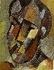 T�te. Paris. Winter/1908-09. 27 x 21 cm. Gouache on wood. Mus�e Picasso, Paris. 
