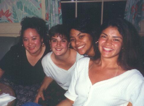 MJ, Christy, me and Norma.