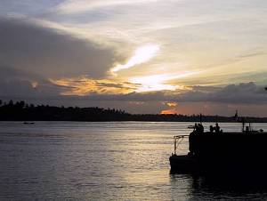 Uno stupendo tramonto.