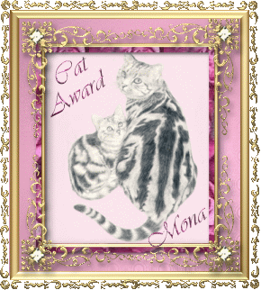 Mona' s Cat Award