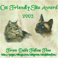 Deb's Feline Fine's Website