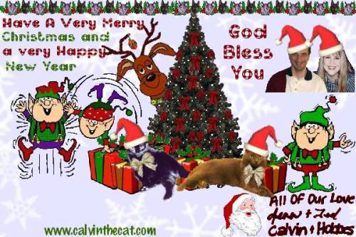 Calvin & Hobbes Christmas 2004 gift