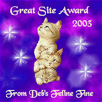 Deb's Feline Fine's Website