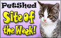 Pet Shed's Website
