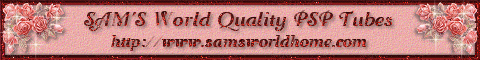 Sam's World Website