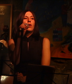 Andrea P�rez, cantante de jazz
