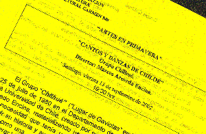 Chilhu�, Cantos y Danzas de Chiloe