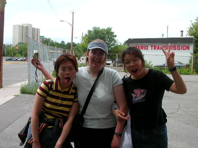 Our trip to Mt. Tremblant Resort on Civic holiday 3 days trip. This is taken after buffet lunch on the 1st day.