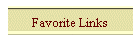 Favorite Links