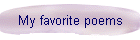 My favorite poems