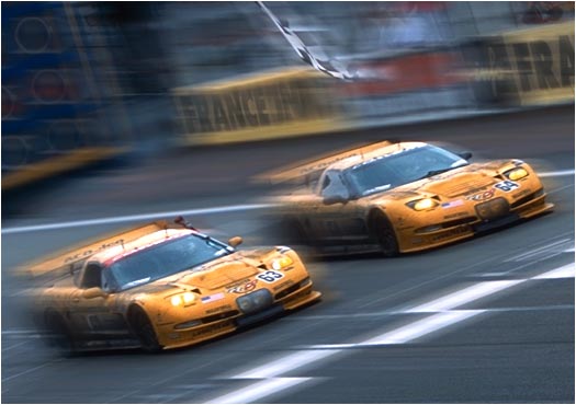 Twin C5-R Corvettes