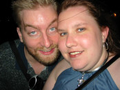 Chrystal and I (June 2002 Charleston pier)