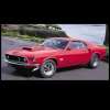 1969 Boss 429 Red