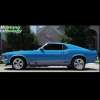 1970 Mach 1 Blue