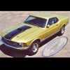 1970 Mach 1 Gold
