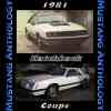 1981 Coupe and Fastback White