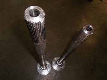 Moser Gundrilled Axle